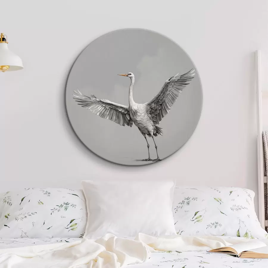 Wandbilder Ein Vogel mit ausgebreiteten Flügeln r38187