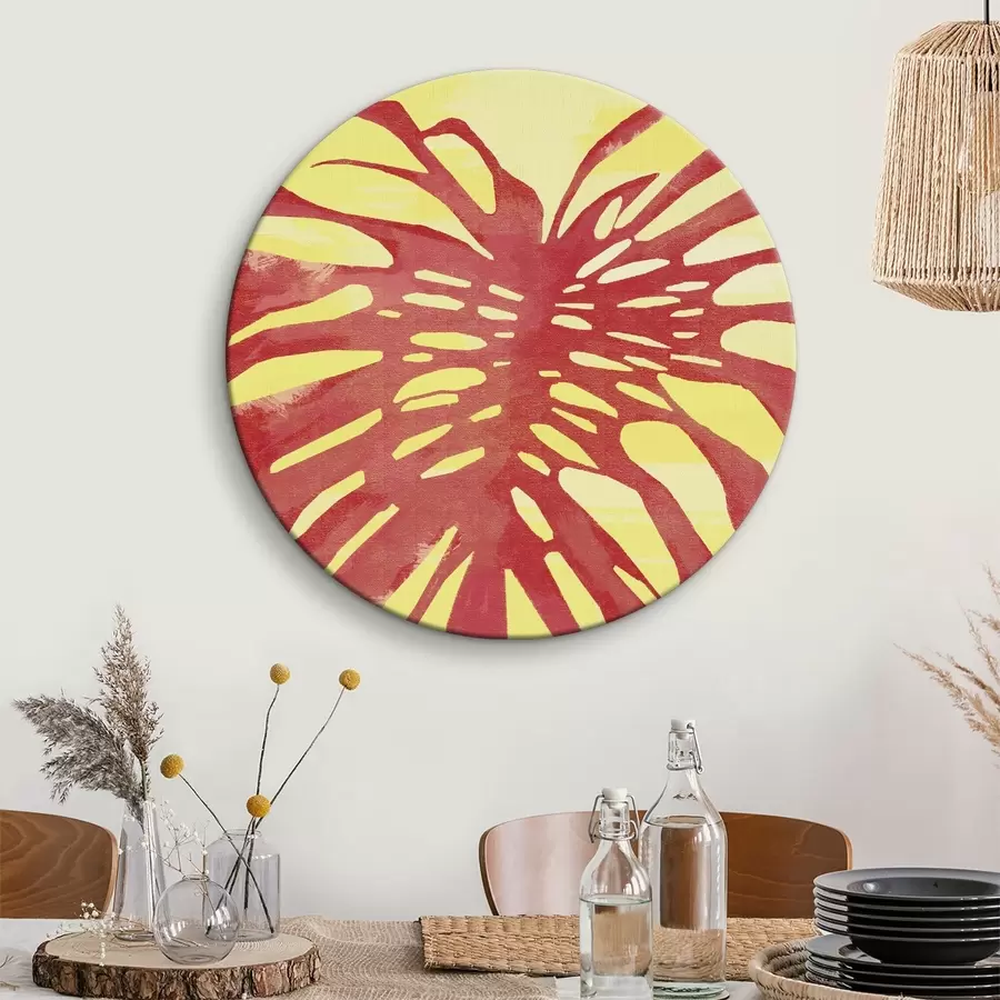 Wandbilder Lebendige abstrakte tropische Explosion r38283