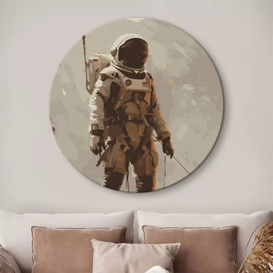 Wandbilder Person in einem Raumanzug r38312