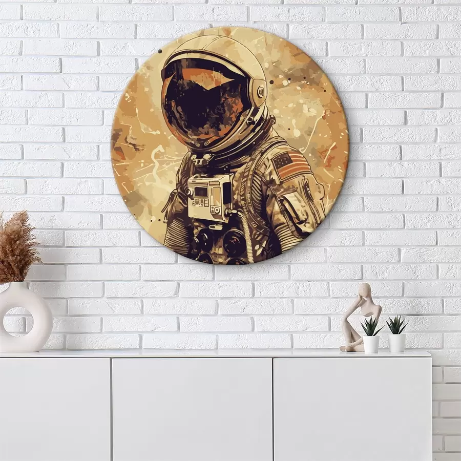 Wandbilder Astronaut in einem Raumanzug r38313