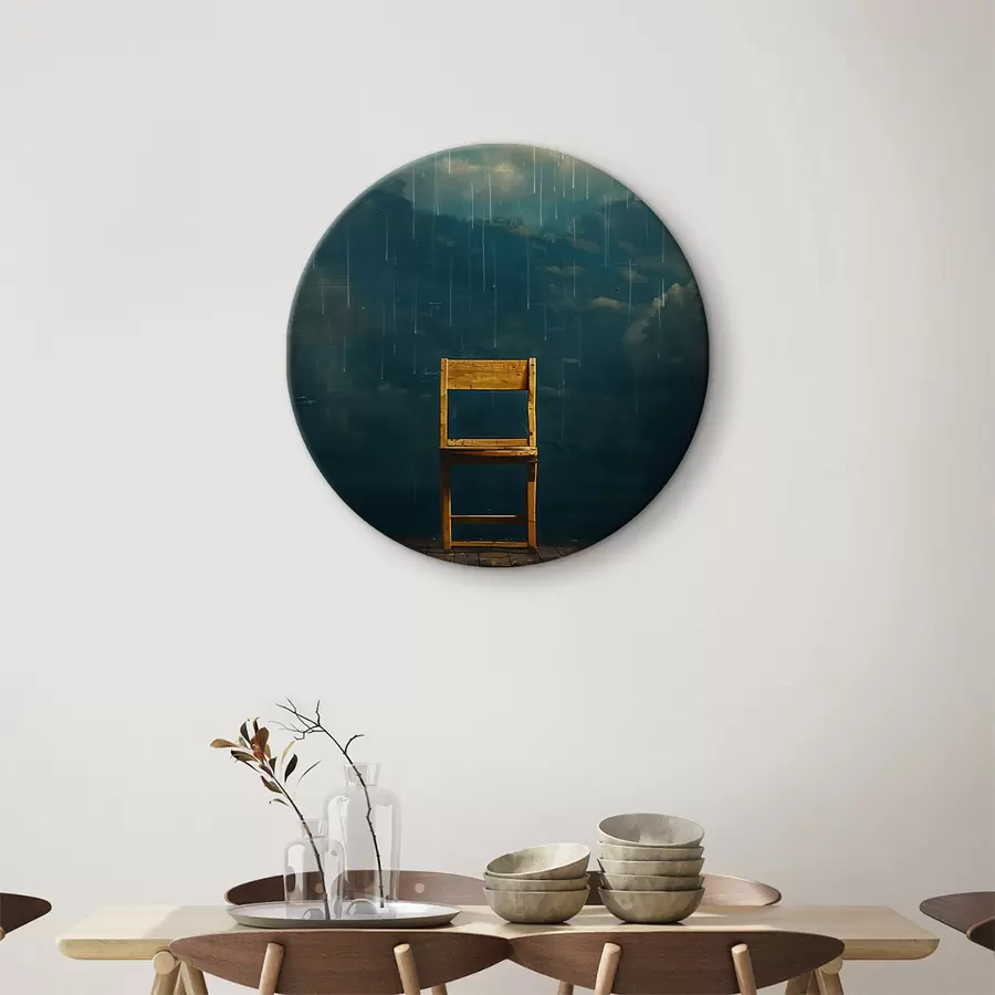 Wandbilder Stuhl gegen den Himmel r40436