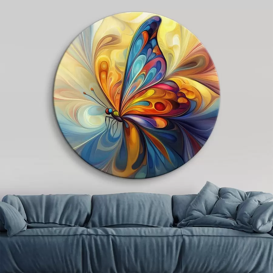 Wandbilder Abstrakter Schmetterling r40451