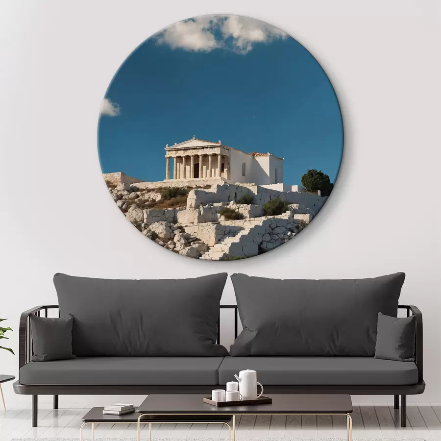 Wandbilder Alte griechische Gebäude r40481