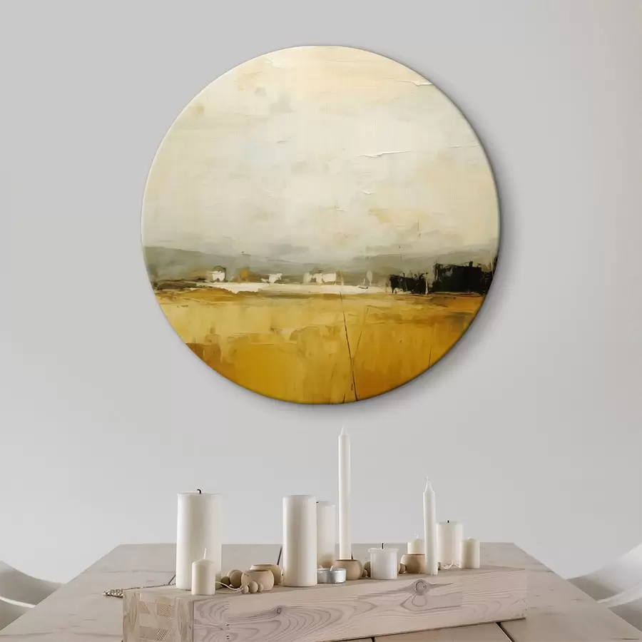 Wandbilder Abstrakte Feldmalerei, Nachahmung von Pinselstrichen r40534