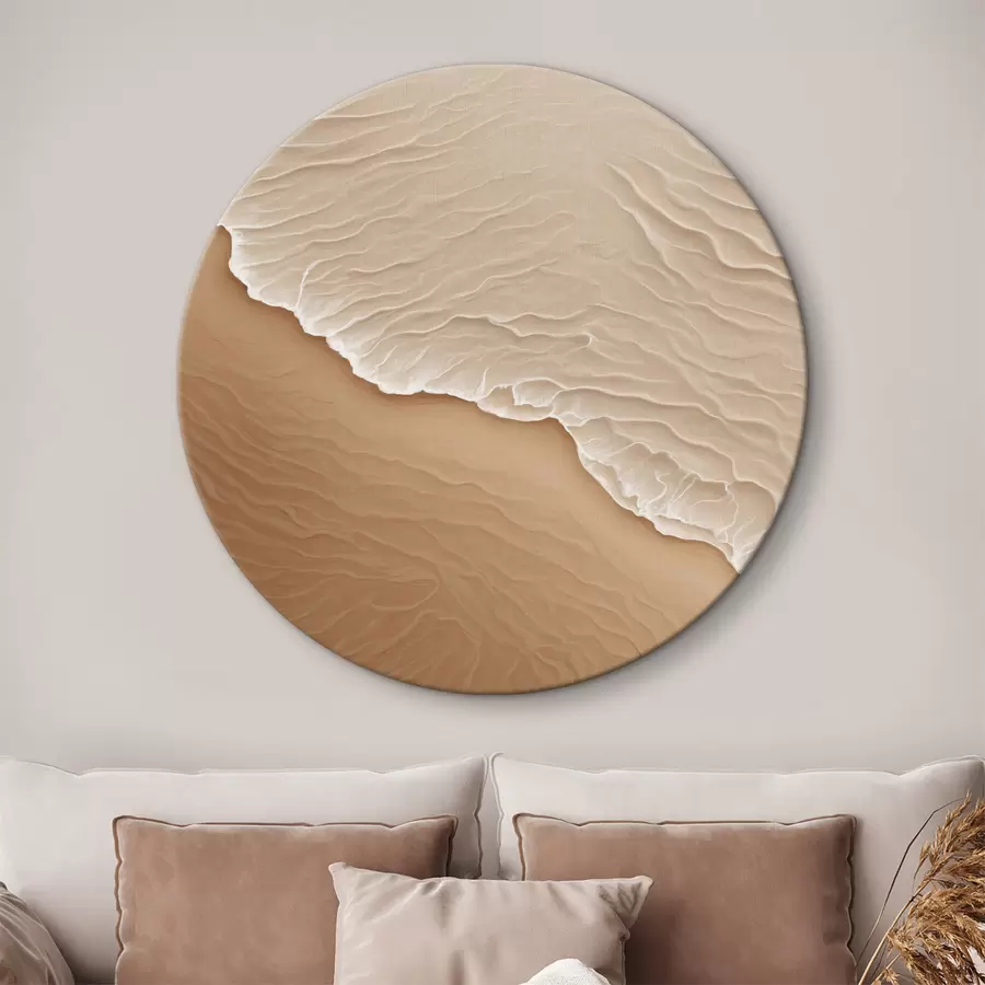 Wandbilder Abstraktes Wasser und Sand r40626