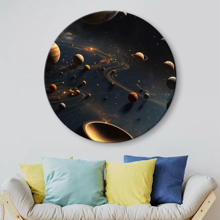 Wandbilder Gebäudeplaneten r40699