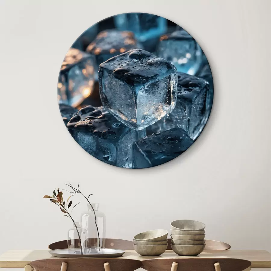 Wandbilder Eiswürfel r40702