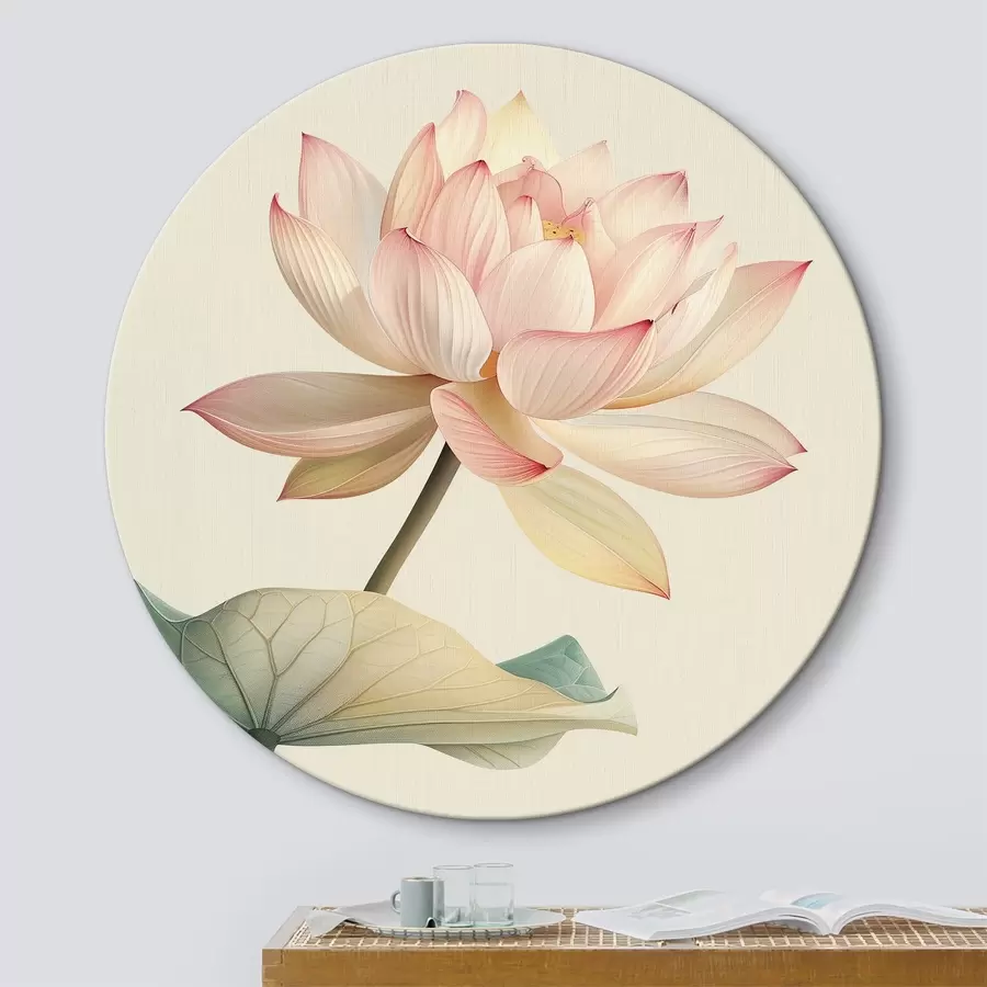 Wandbilder Große Lotosblume r40771