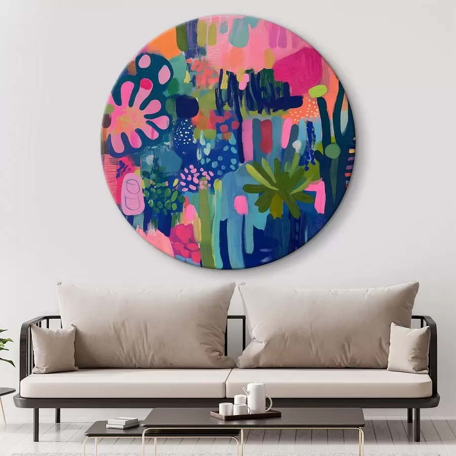 Wandbilder Abstrakte Blumen r40824