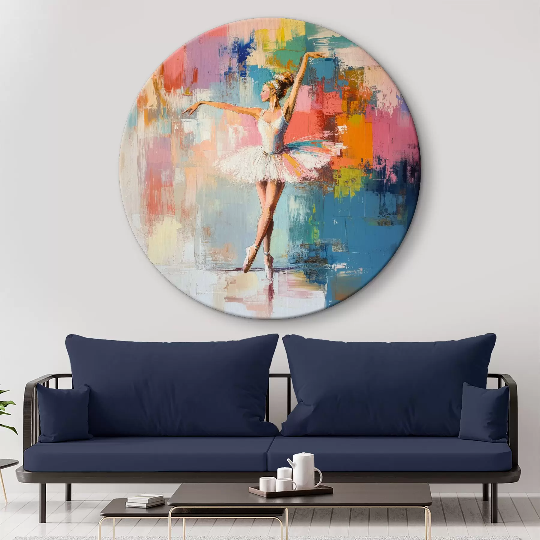 Wandbilder Ballerina Abstraktion r40826