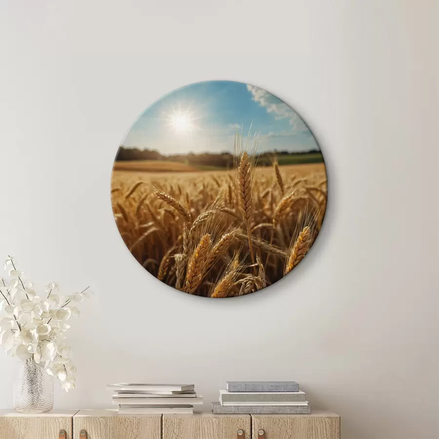 Wandbilder Weizenfeld r40877