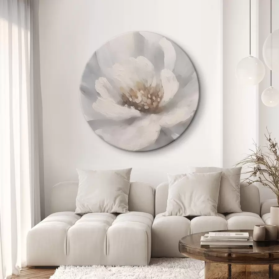 Wandbilder Weiße Pfingstrose r42338