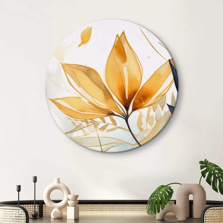 Wandbilder Blume. Imitation Aquarell r42391