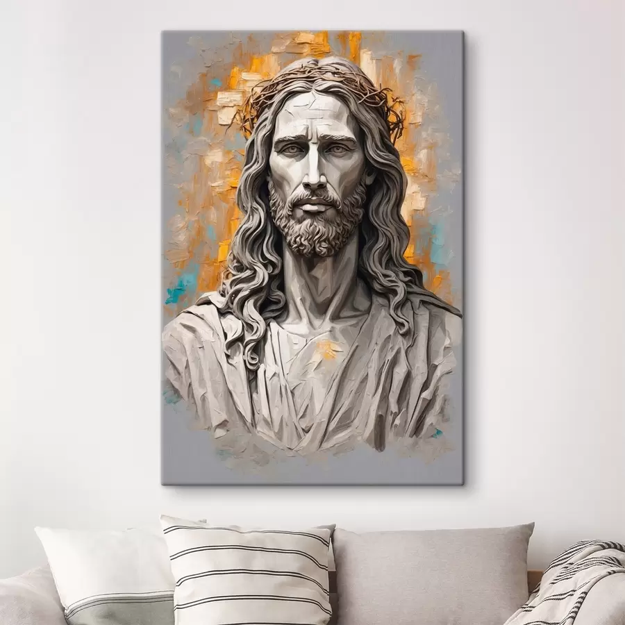 Wandbilder Statue von Jesus s42270