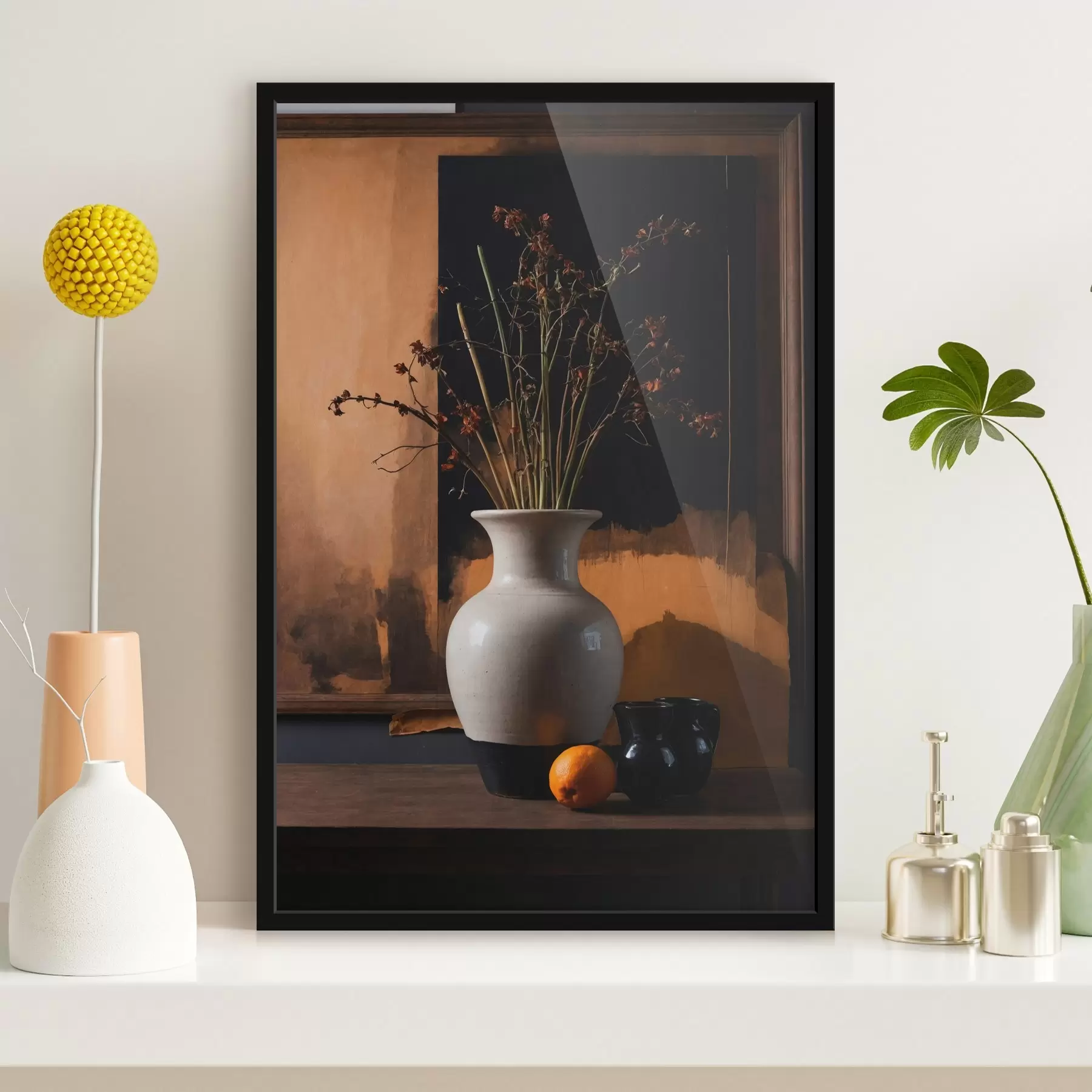 Fototapete Vase mit Blumen f42280