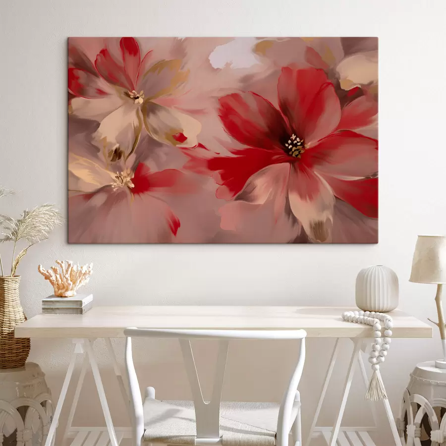 Wandbilder Abstrakte Blumen s42460