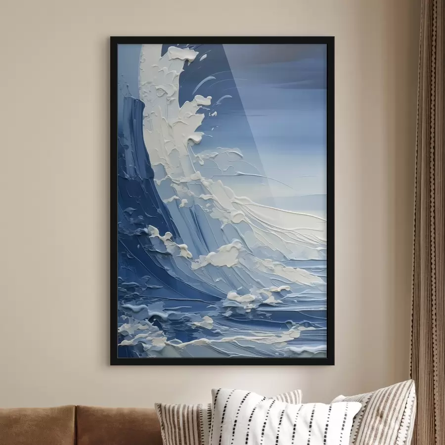 Fototapete Meer Welle Nachahmung Malerei f42465