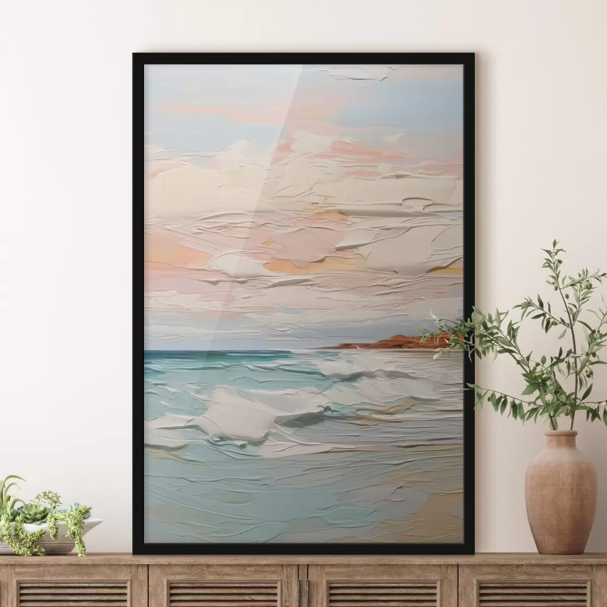 Poster Meereslandschaft Nachahmung Malerei f42466