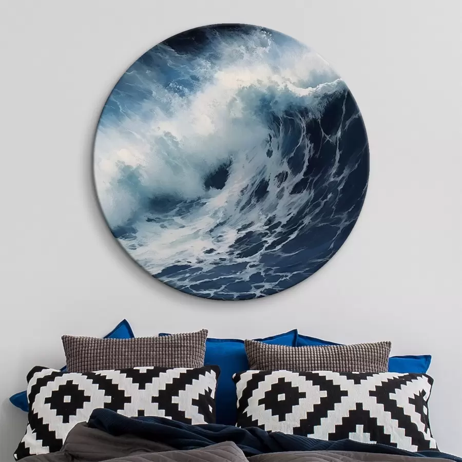 Wandbilder Stürmische Meereswelle r42487