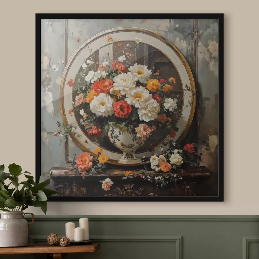 Fototapete Blumenstrauß auf dem Tisch f42508