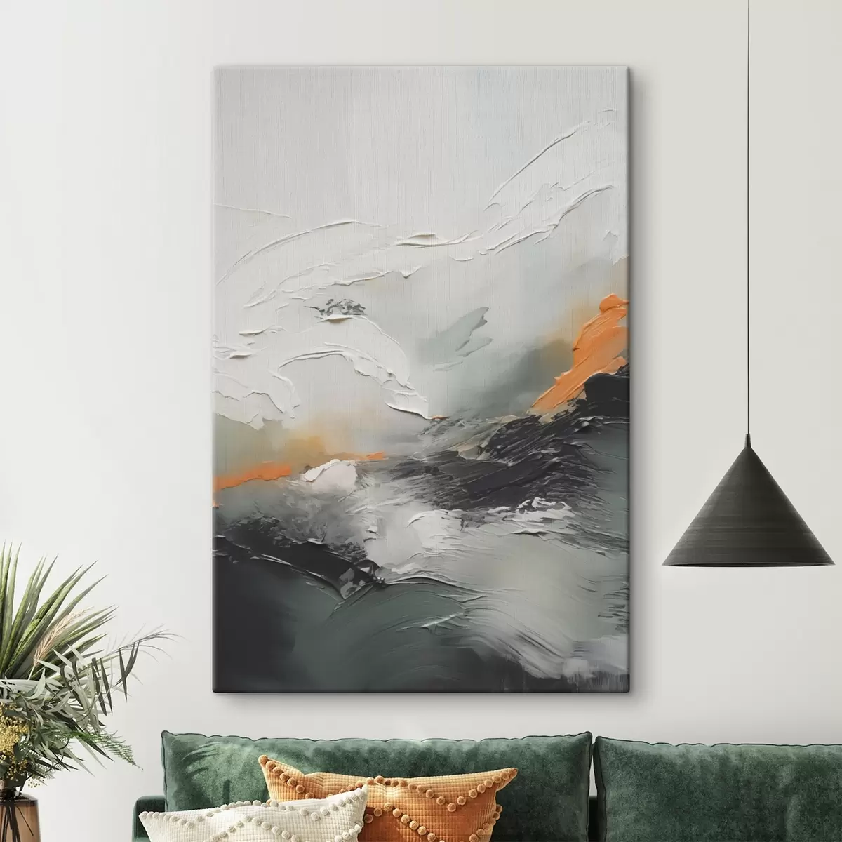 Wandbilder Abstraktion Nachahmung von Pinselstrichen s42588