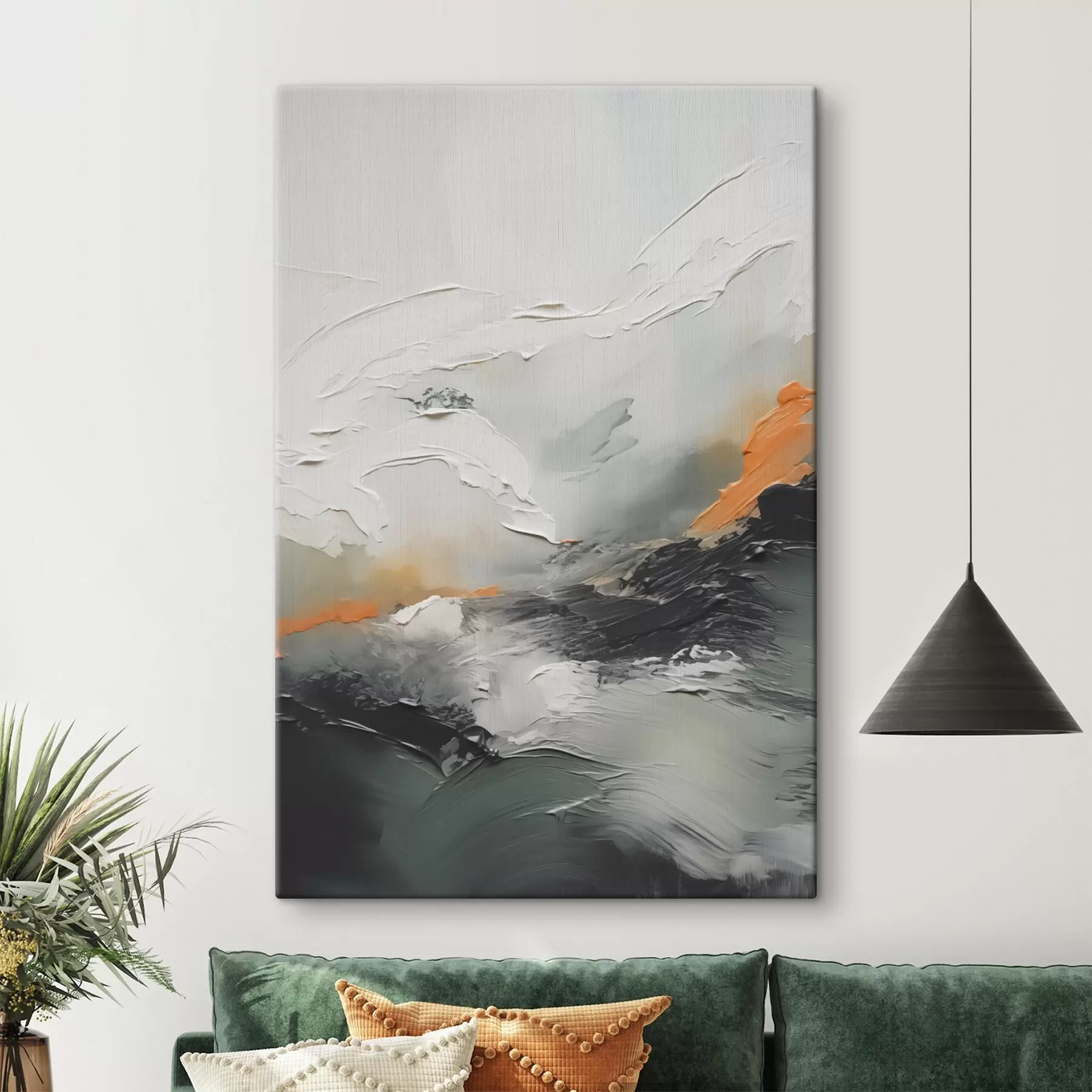 Fototapete Abstraktion Nachahmung von Pinselstrichen s42588