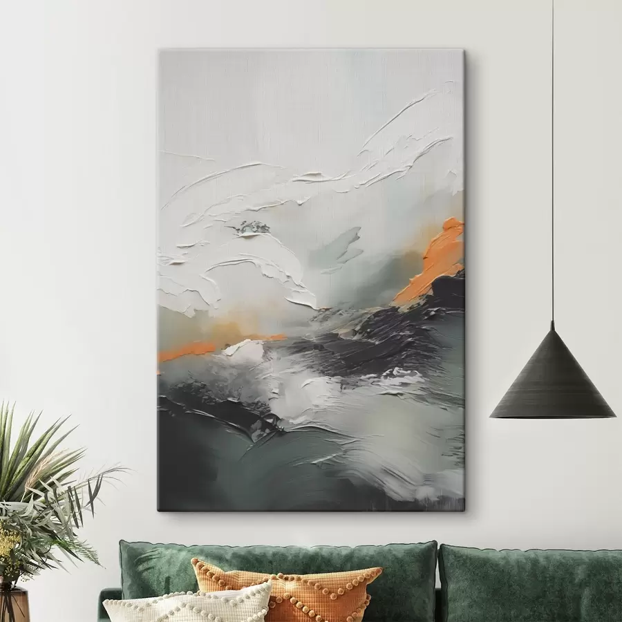 Fototapete Abstraktion Nachahmung von Pinselstrichen s42588