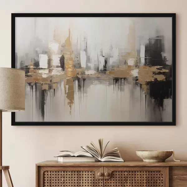 Stein, marmor und fluid