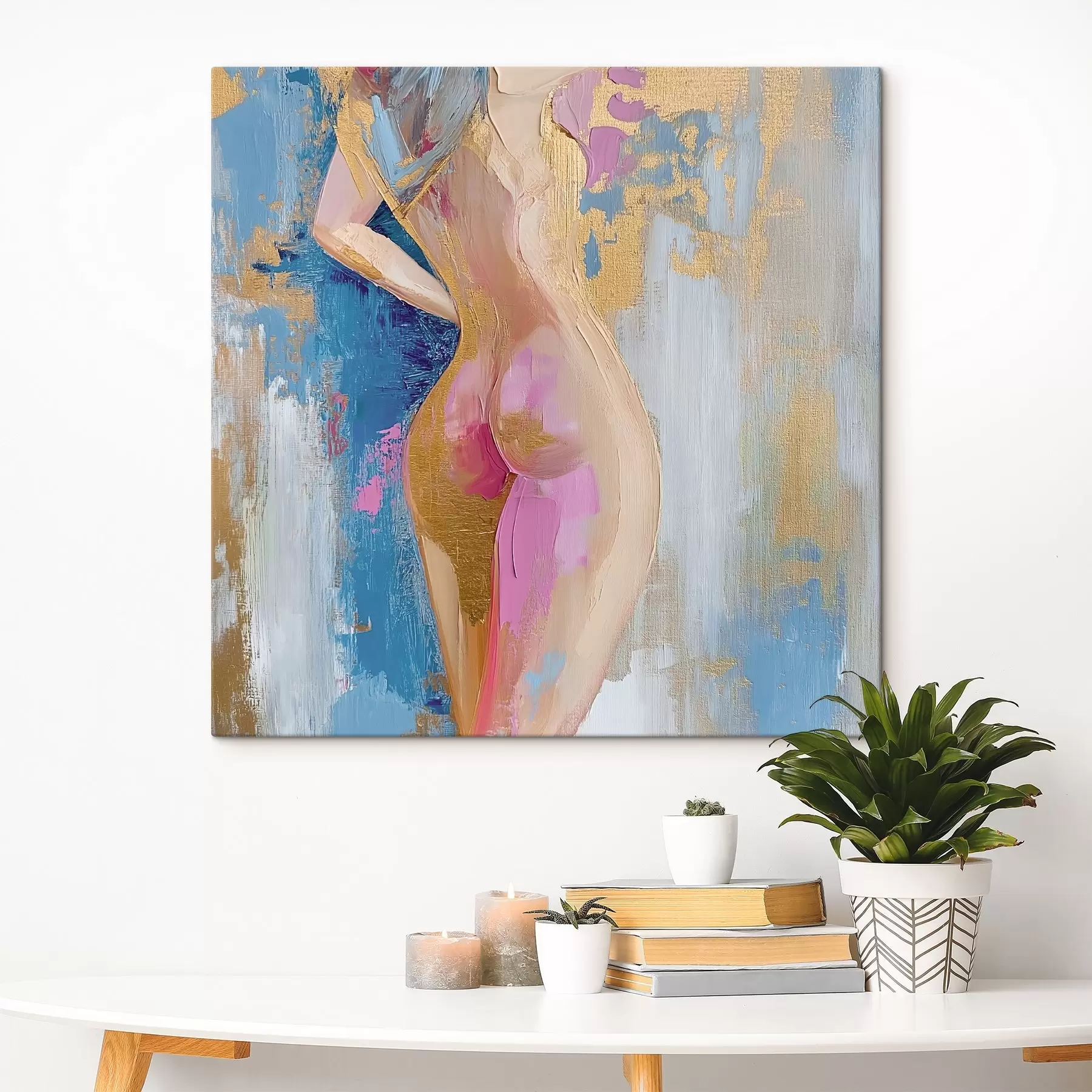 Fototapete Abstrakte Zeichnung des Körpers eines Mädchens s42611