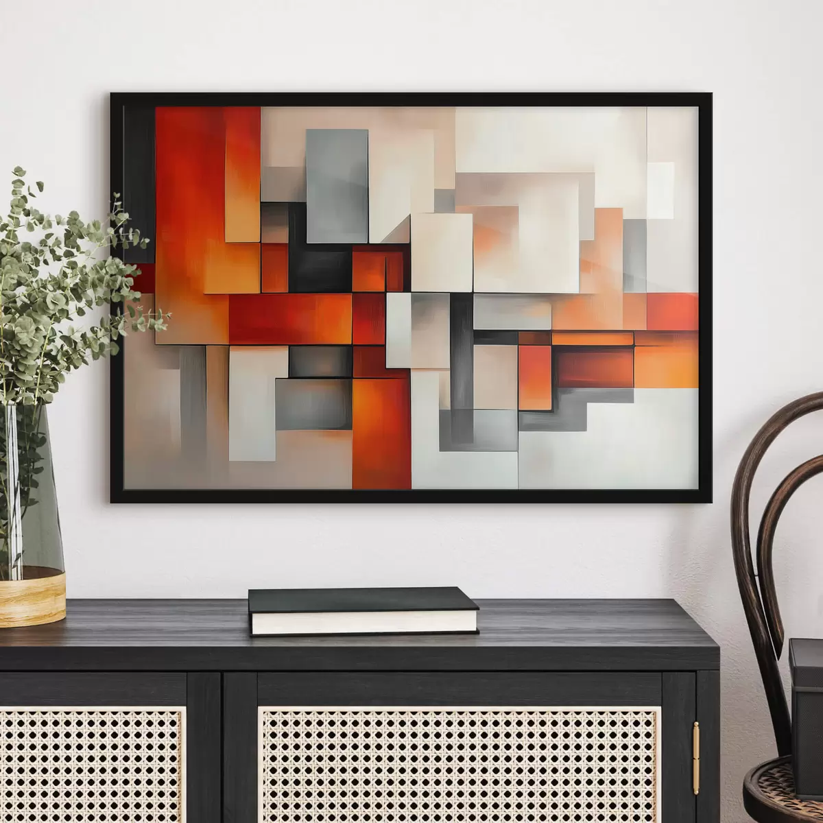 Poster Geometrische Abstraktion f42554