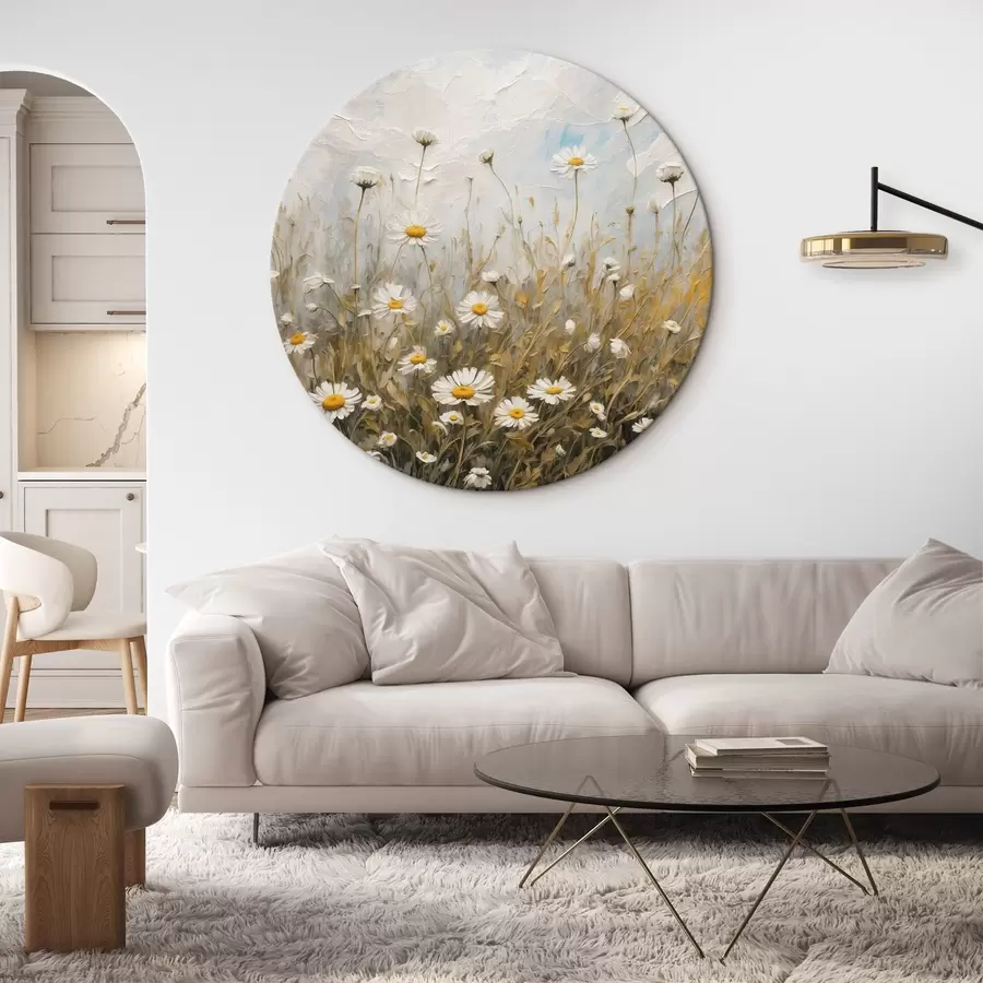 Wandbilder Kamillenfeld r42527