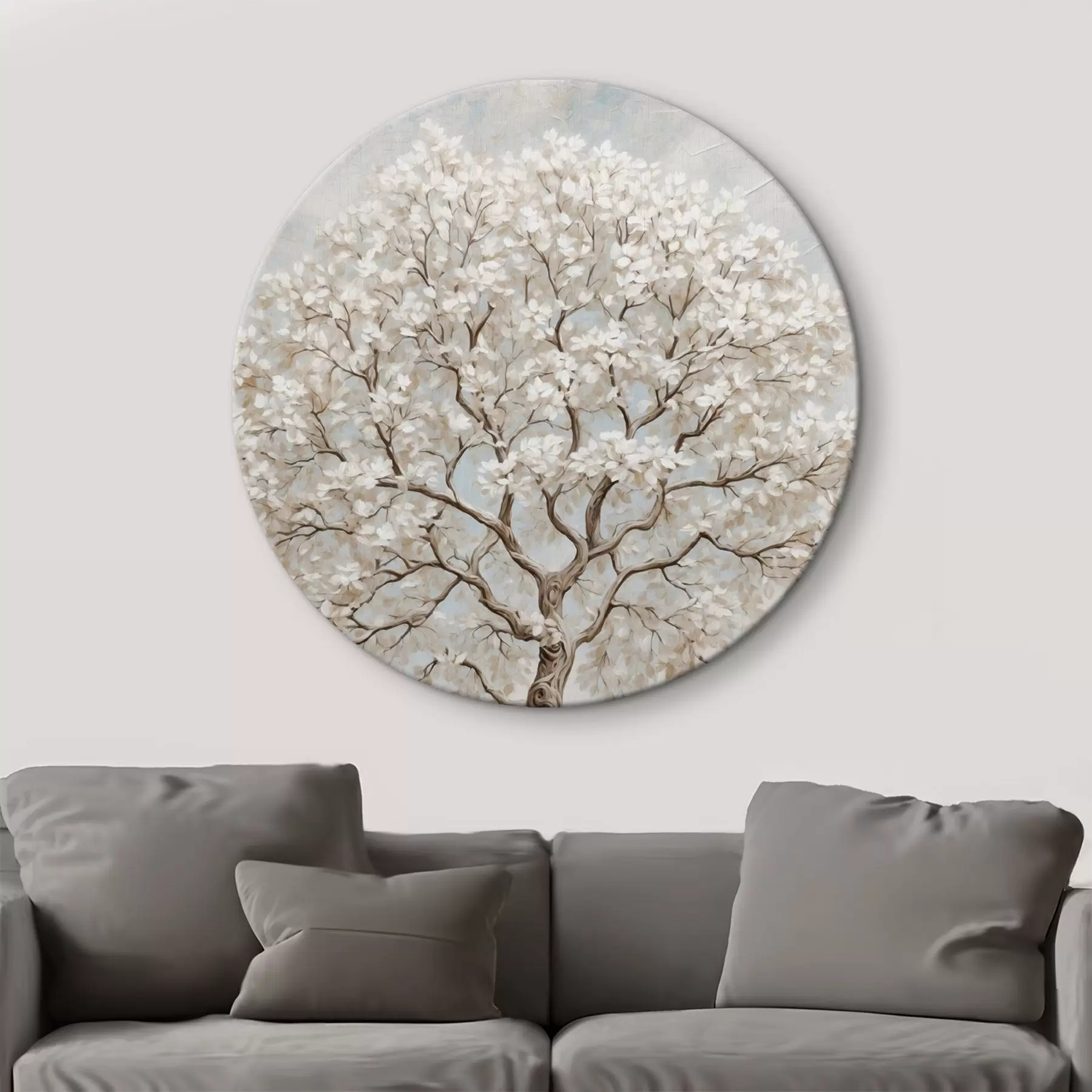 Fototapete Baum im Cartnia-Stil mit Acrylfarben r42548