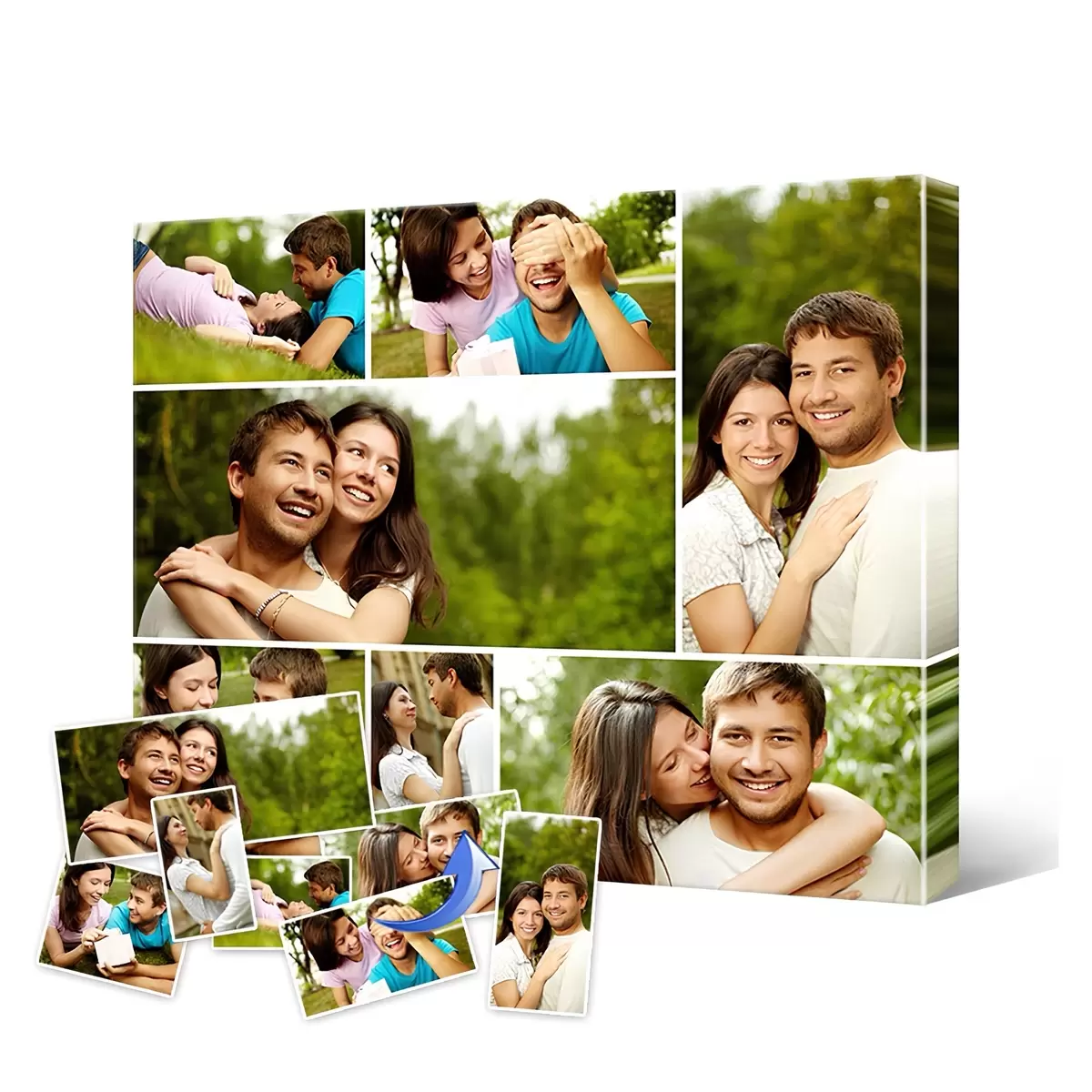 Wandbilder Fotocollage auf Bestellung s42666