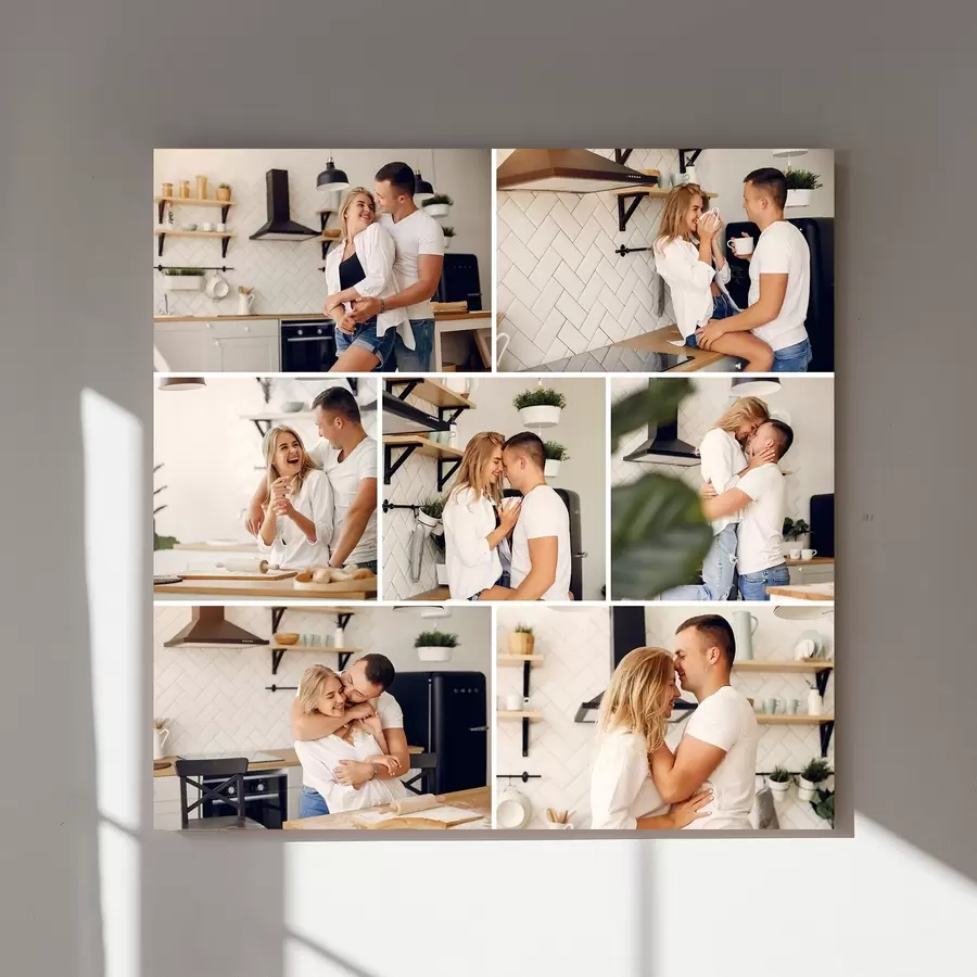 Wandbilder Eine Fotocollage auf Leinwand kaufen s42687