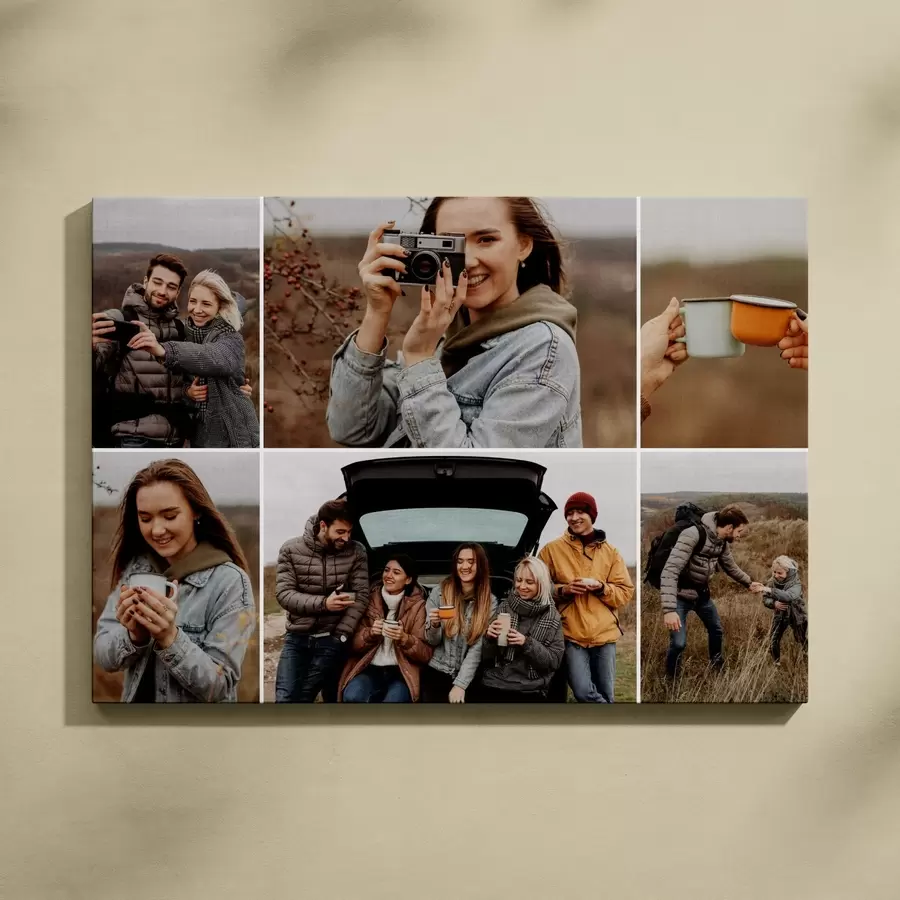 Wandbilder Eine einzigartige Fotocollage aus Ihren Fotos s42690