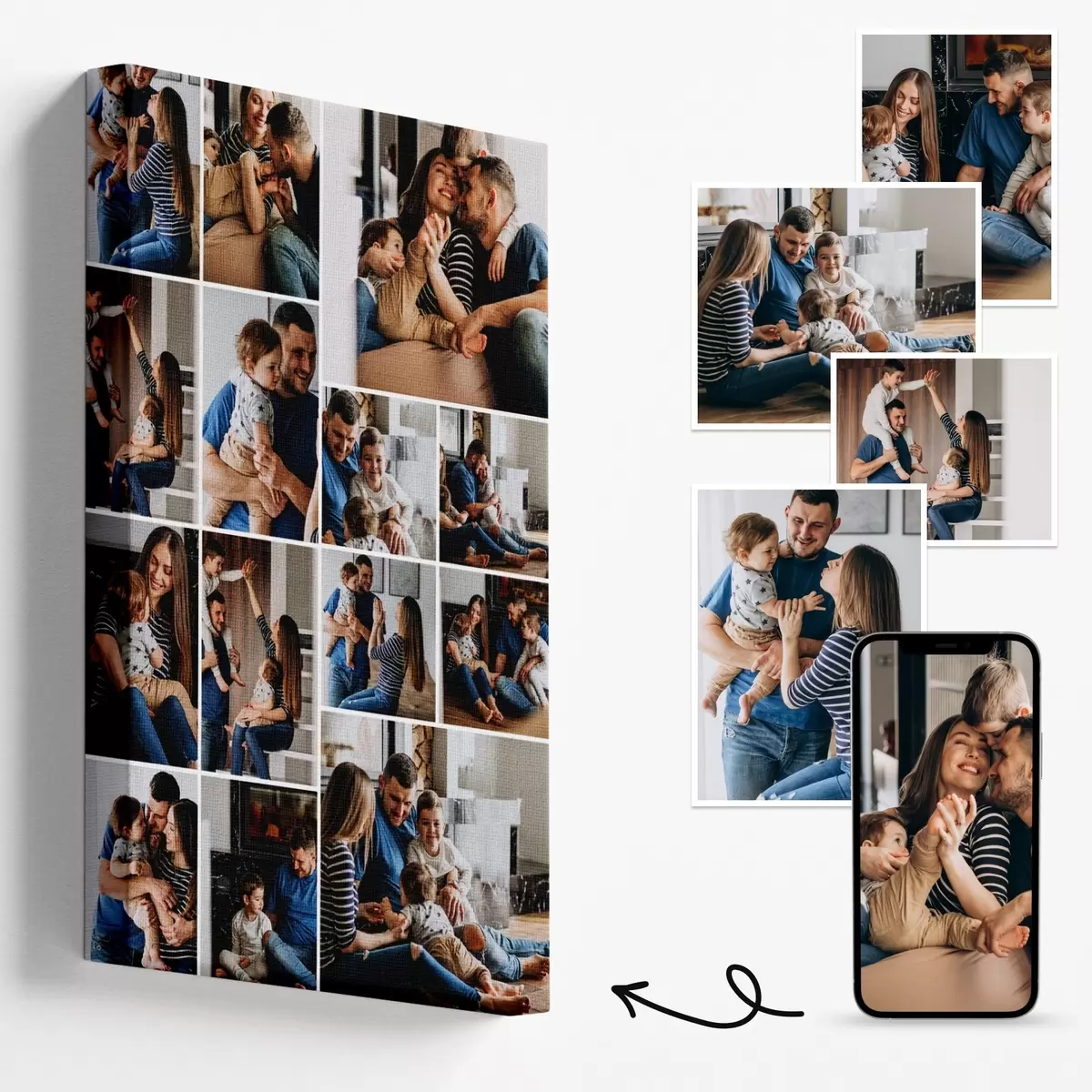 Wandbilder Kaufen Sie eine Fotocollage s42694