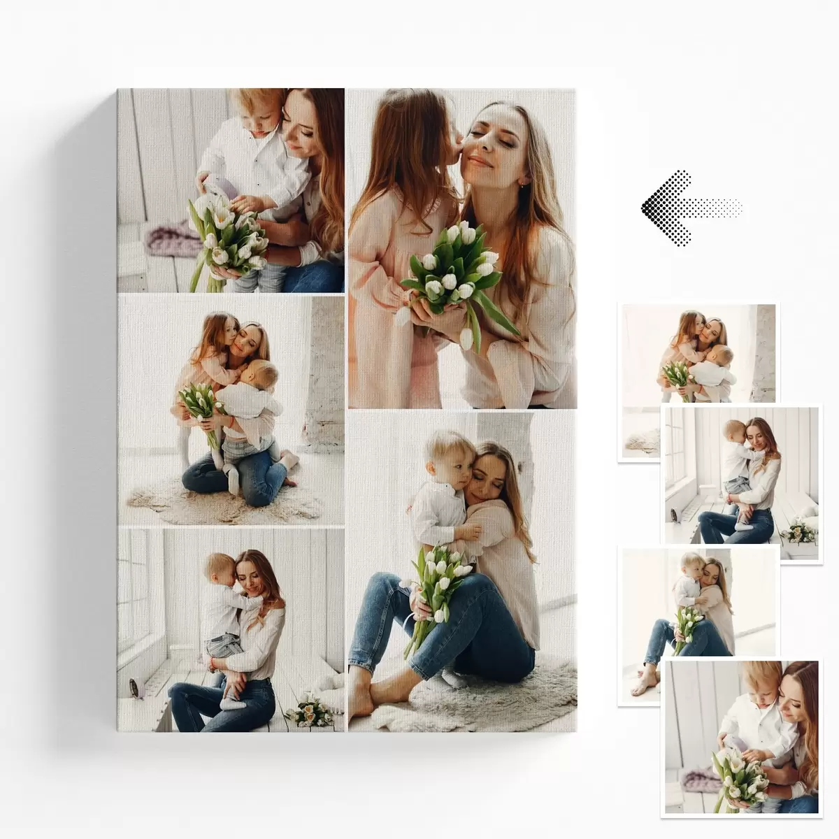 Wandbilder Erstellen Sie eine Fotocollage auf Leinwand aus Ihrem Foto s42695