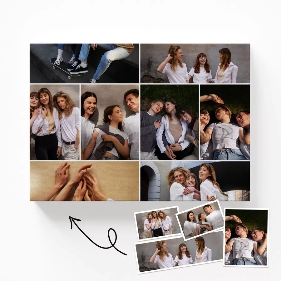 Wandbilder Erstellen Sie eine Fotocollage aus Ihrem Foto s42697