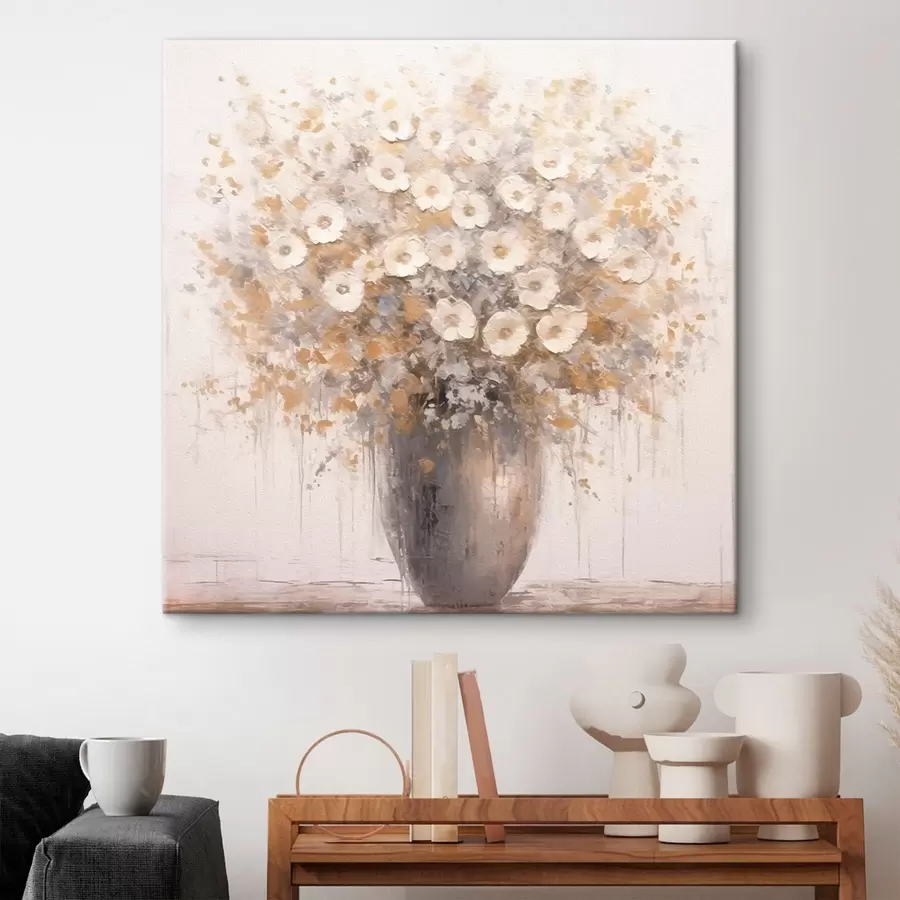 Wandbilder Blumen in einer Vase s42635