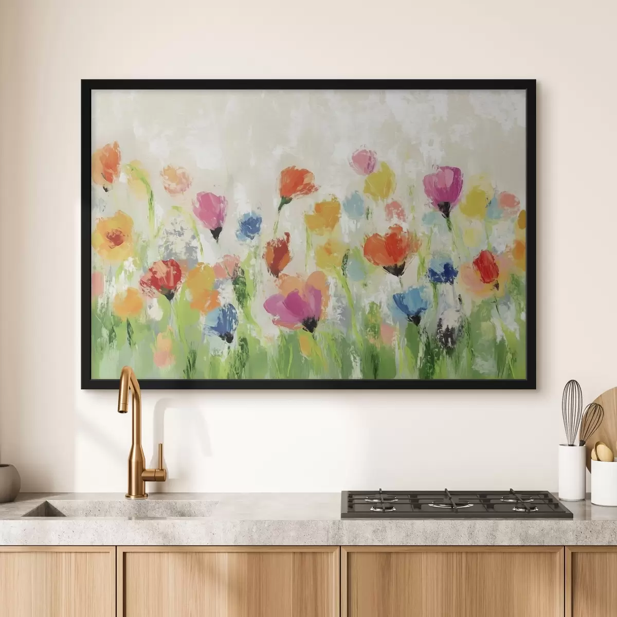 Poster Bunte Blumen f42631