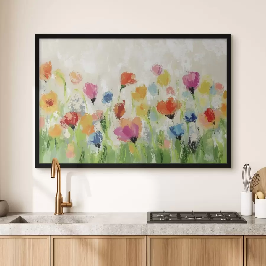 Fototapete Bunte Blumen f42631