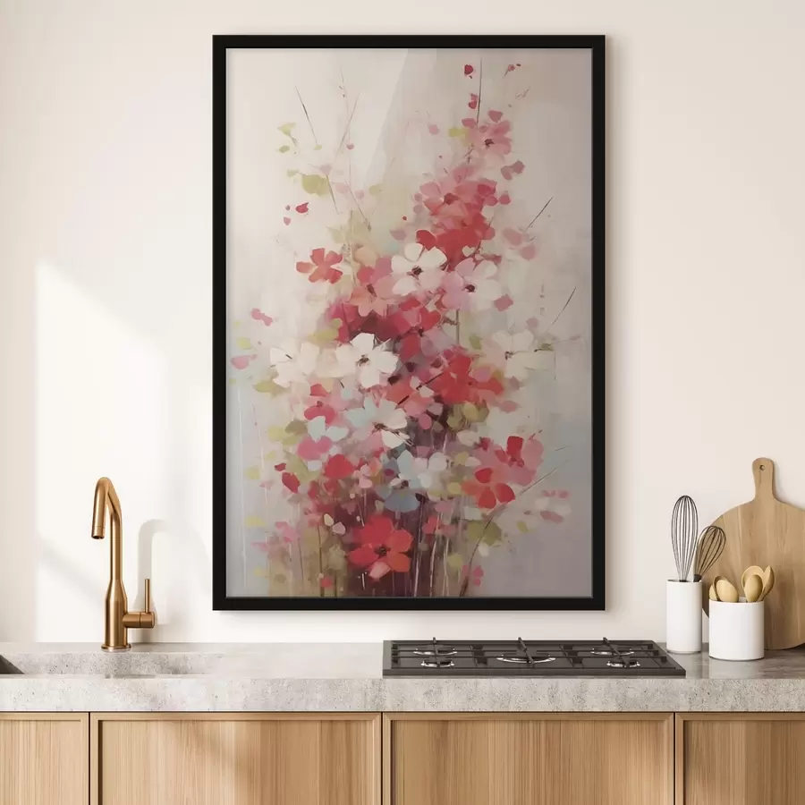 Fototapete Bunter Blumenstrauch f42643