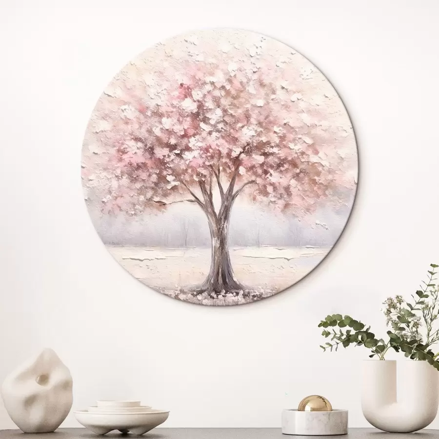 Wandbilder Rosa Holz r42629