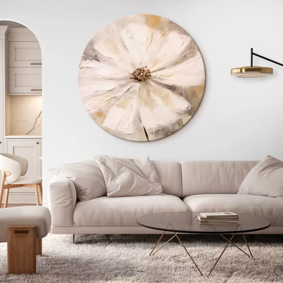 Wandbilder Trend zur weißen Blume r42640