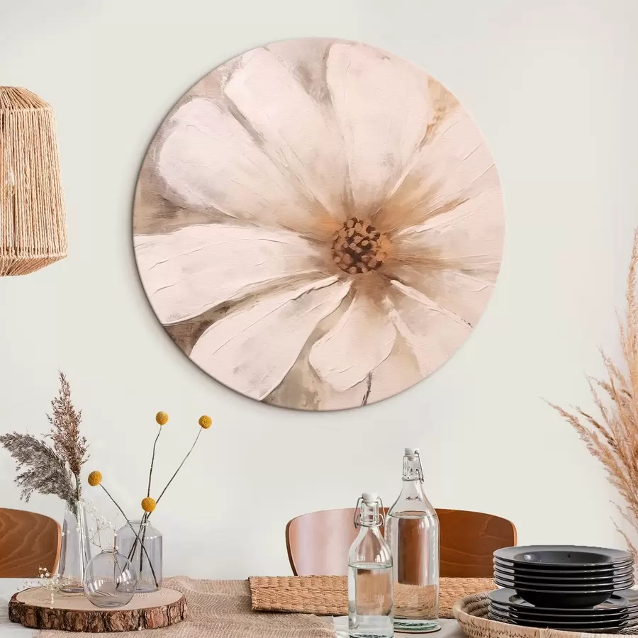 Wandbilder Große weiße Blume r42641