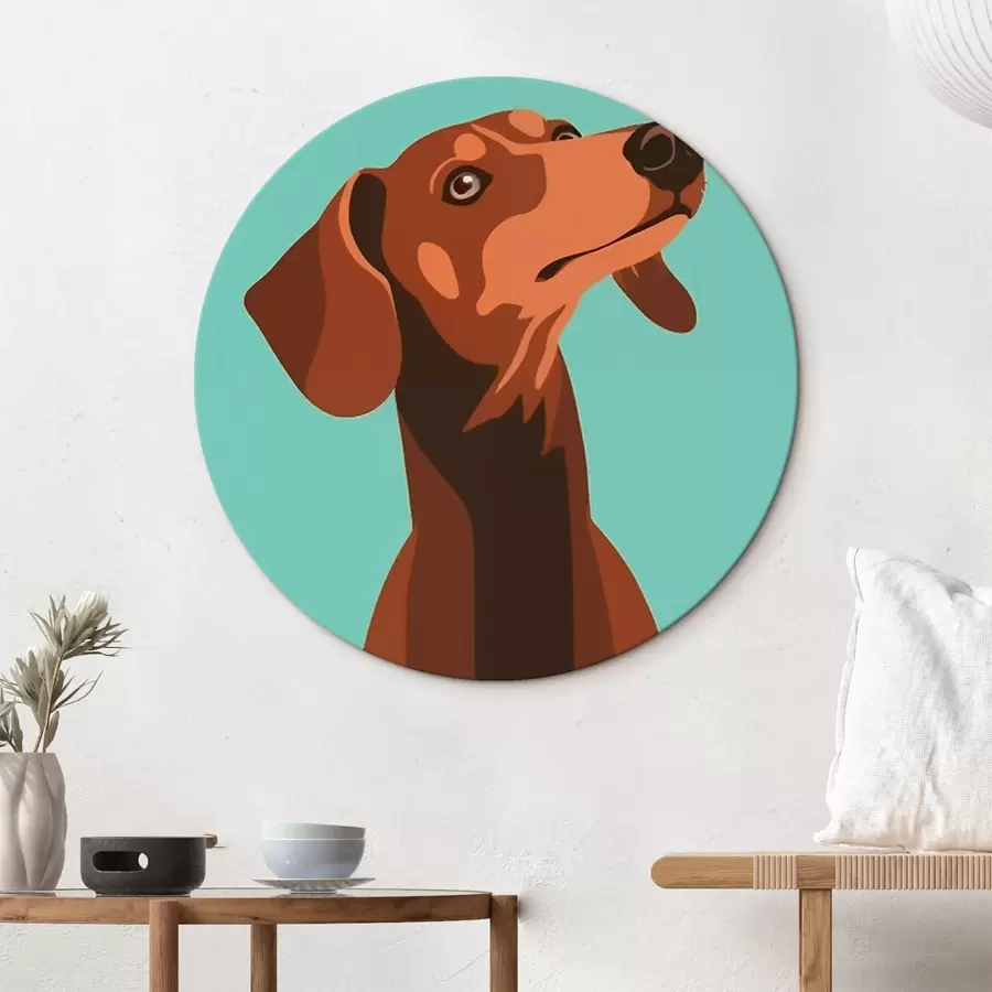 Wandbilder Dackel r42655