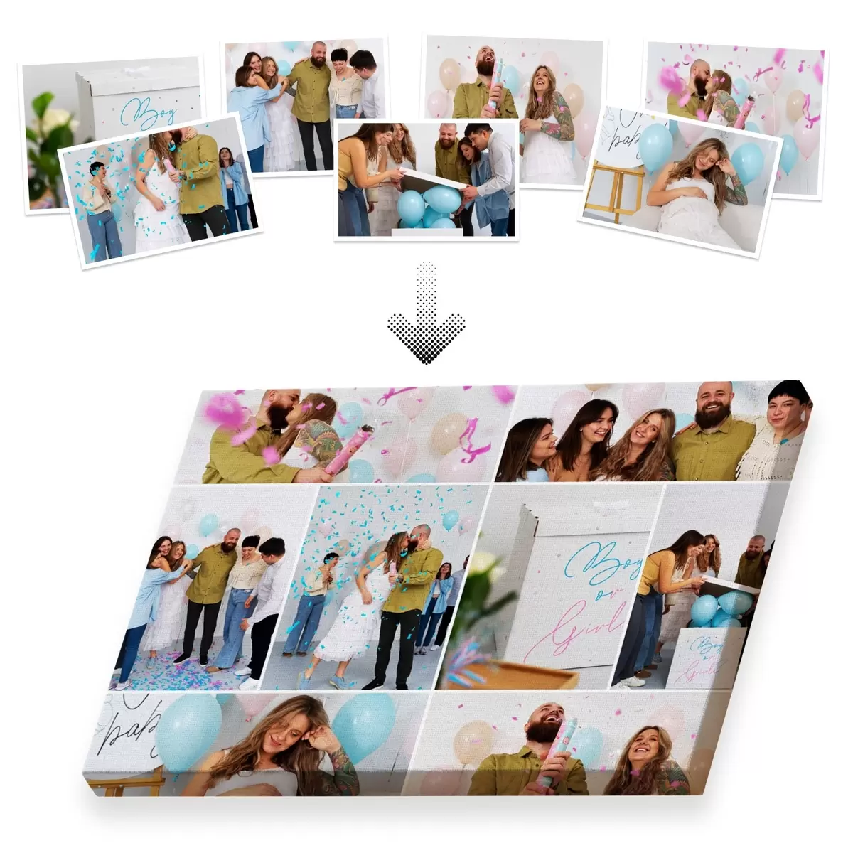 Wandbilder Gemeinsam einen besonderen Moment feiern s42735