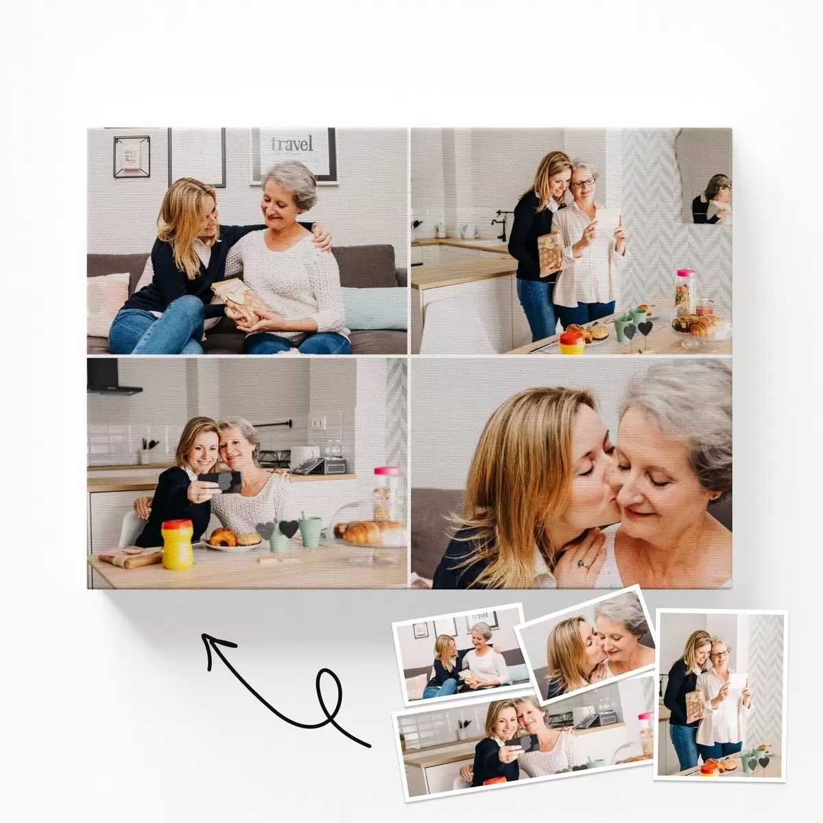 Wandbilder Geschätzte Momente mit geliebten Menschen s42736