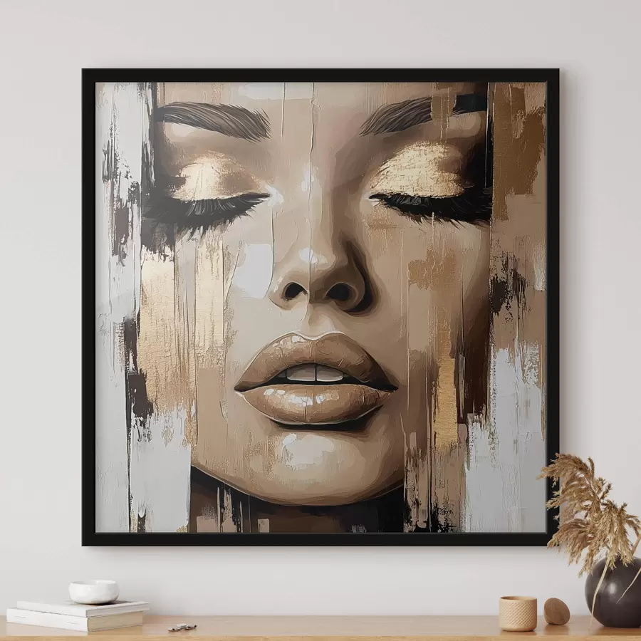 Fototapete Das Porträt einer Frau f42598