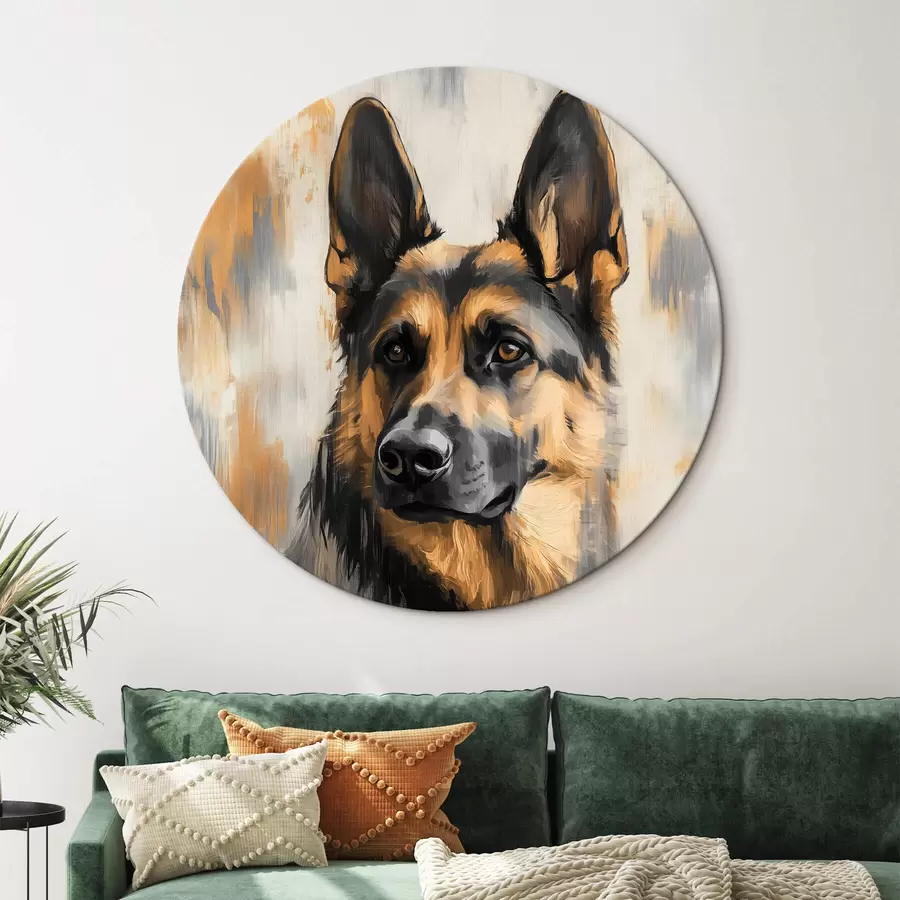 Wandbilder Deutscher Schäferhund r42701